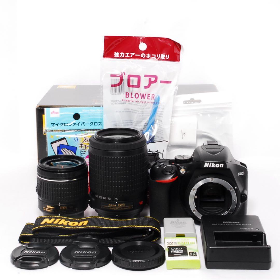 ショット数7613◆Nikon D3500◆すぐ使える◆WiFi◆一眼レフカメラ