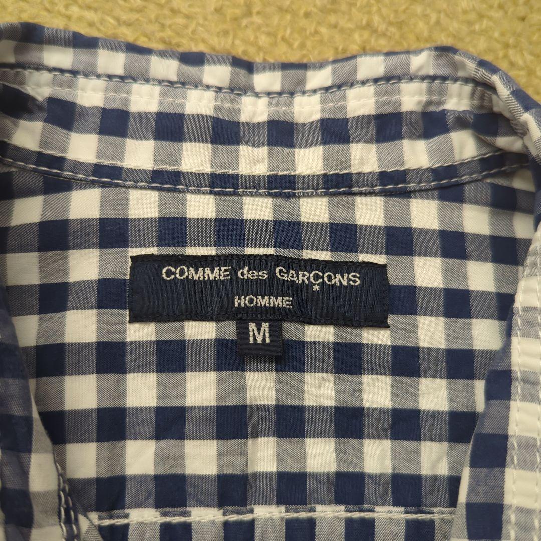 COMME des GARCONS HOMME ギンガムチェックシャツ