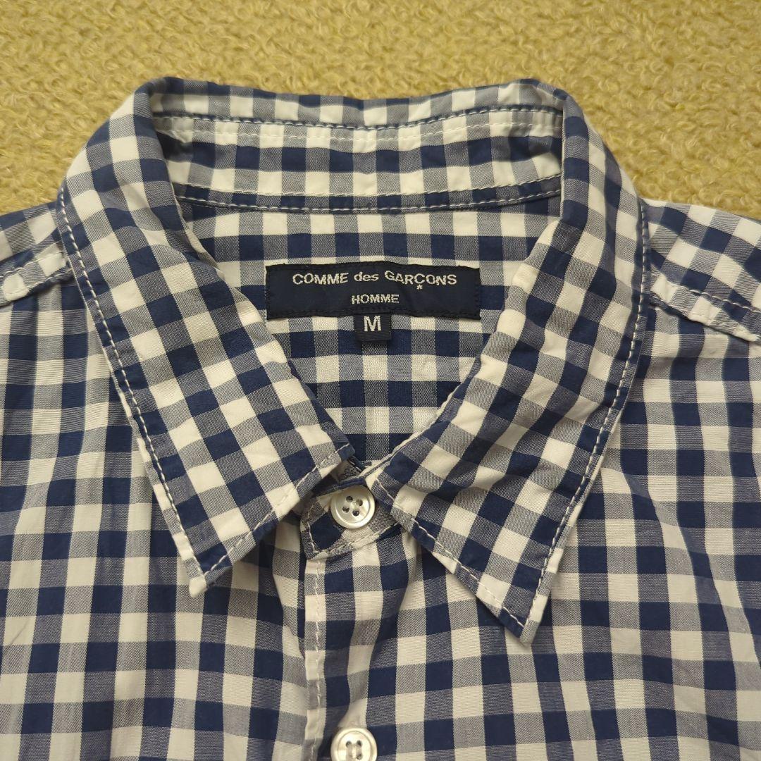 COMME des GARCONS HOMME ギンガムチェックシャツ
