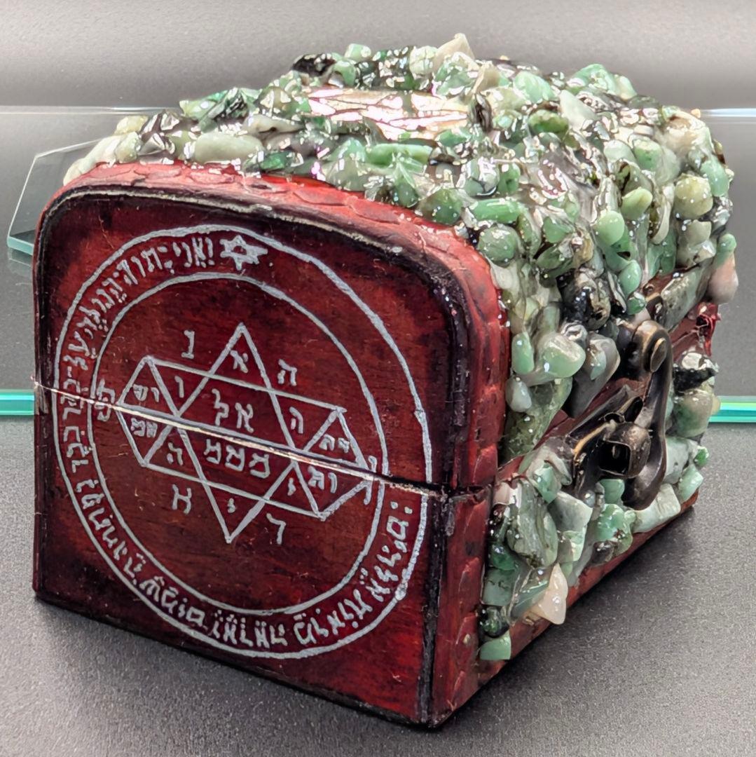 【1点物】 ソロモン王の鍵 護符魔術オルゴンボックス〜木星エメラルドタブレット〜