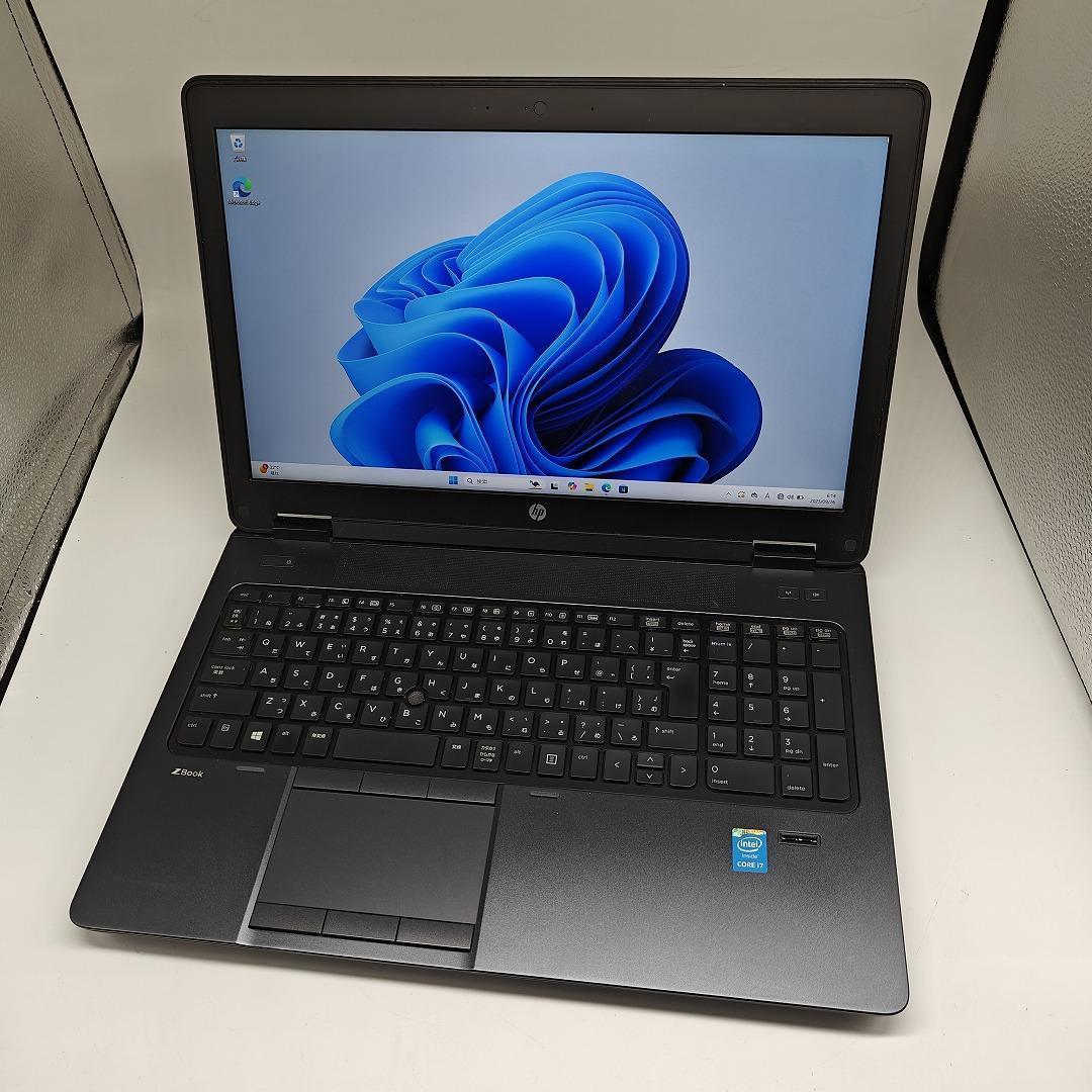 【HP】ZBOOK 爆速i7 新品SSD512GB 16GB ノートPC