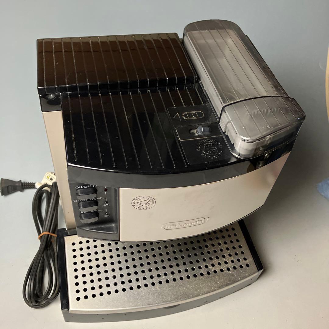 動作確認済／デロンギ 2ボイラー同時抽出 エスプレッソ・カプチーノ メーカー