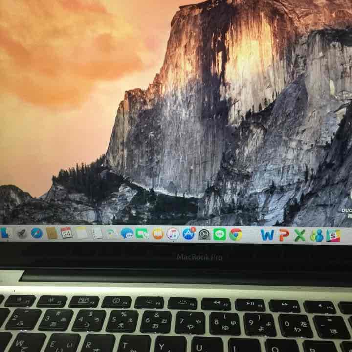 MacBook Pro 13inch 箱なし