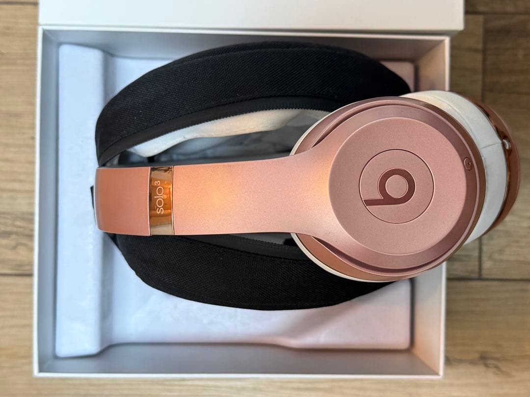 Beats Solo3 Wireless ヘッドホン ローズゴールド