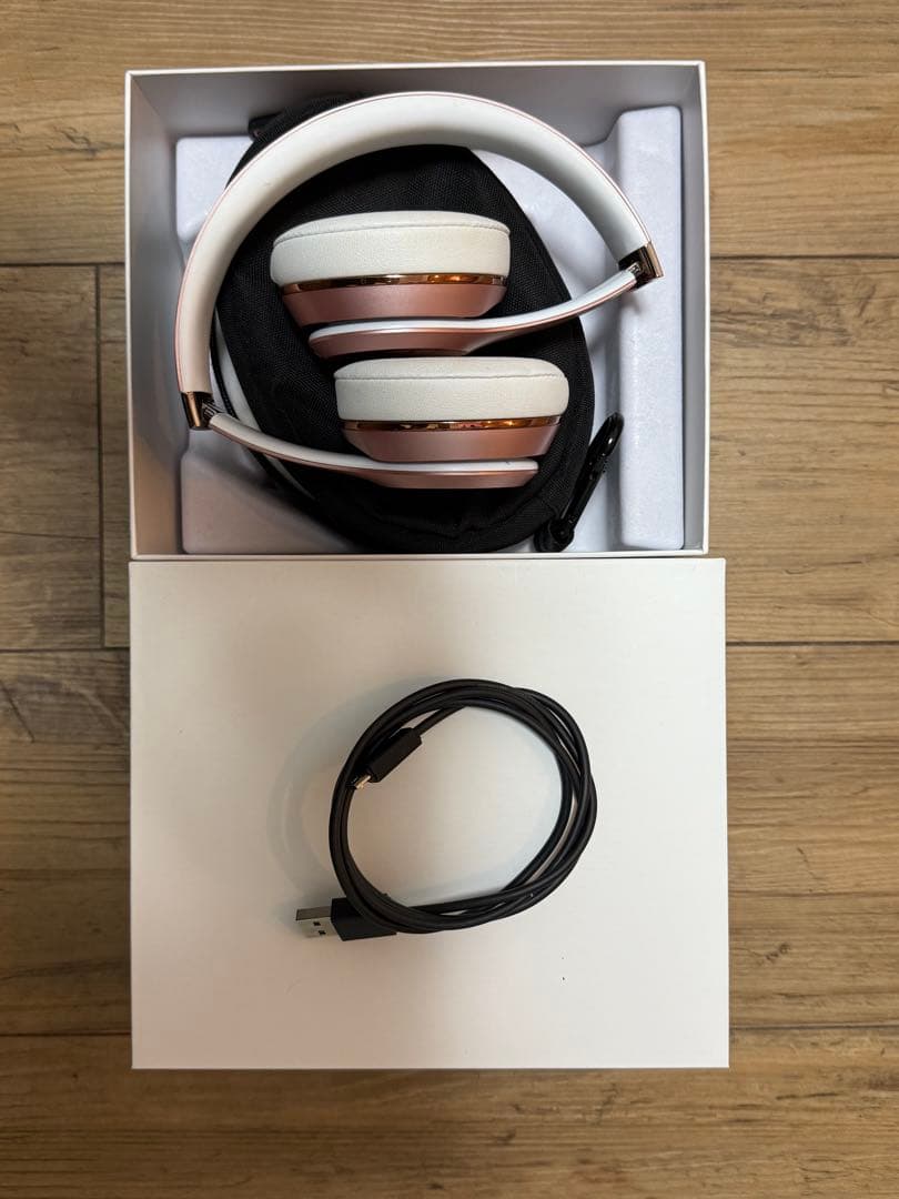 Beats Solo3 Wireless ヘッドホン ローズゴールド