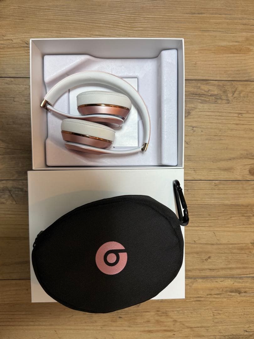 Beats Solo3 Wireless ヘッドホン ローズゴールド