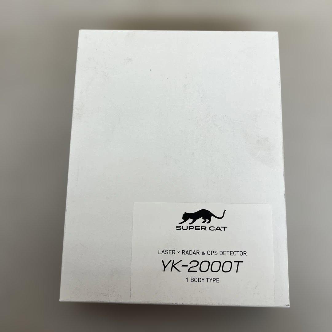 601098ユピテルワンボディタイプ レーザー&レーダー探知機 YK-2000T