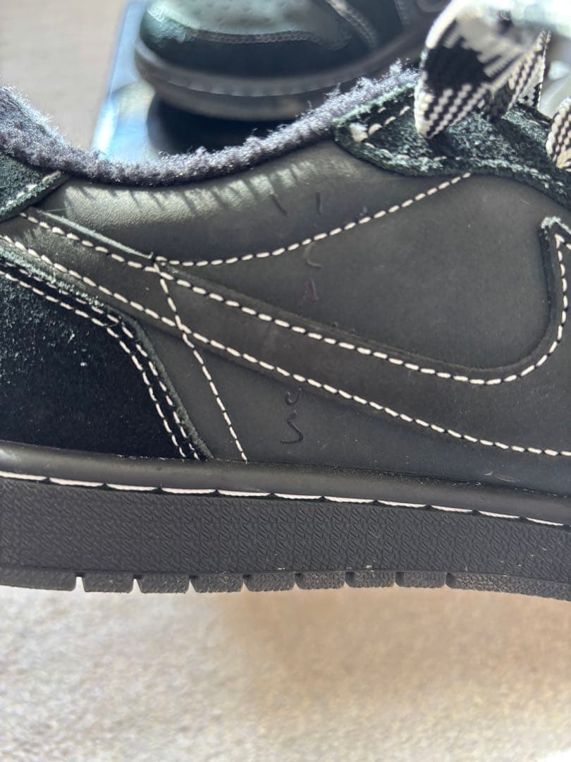 Nike travis scott ブラックファントム　27.5