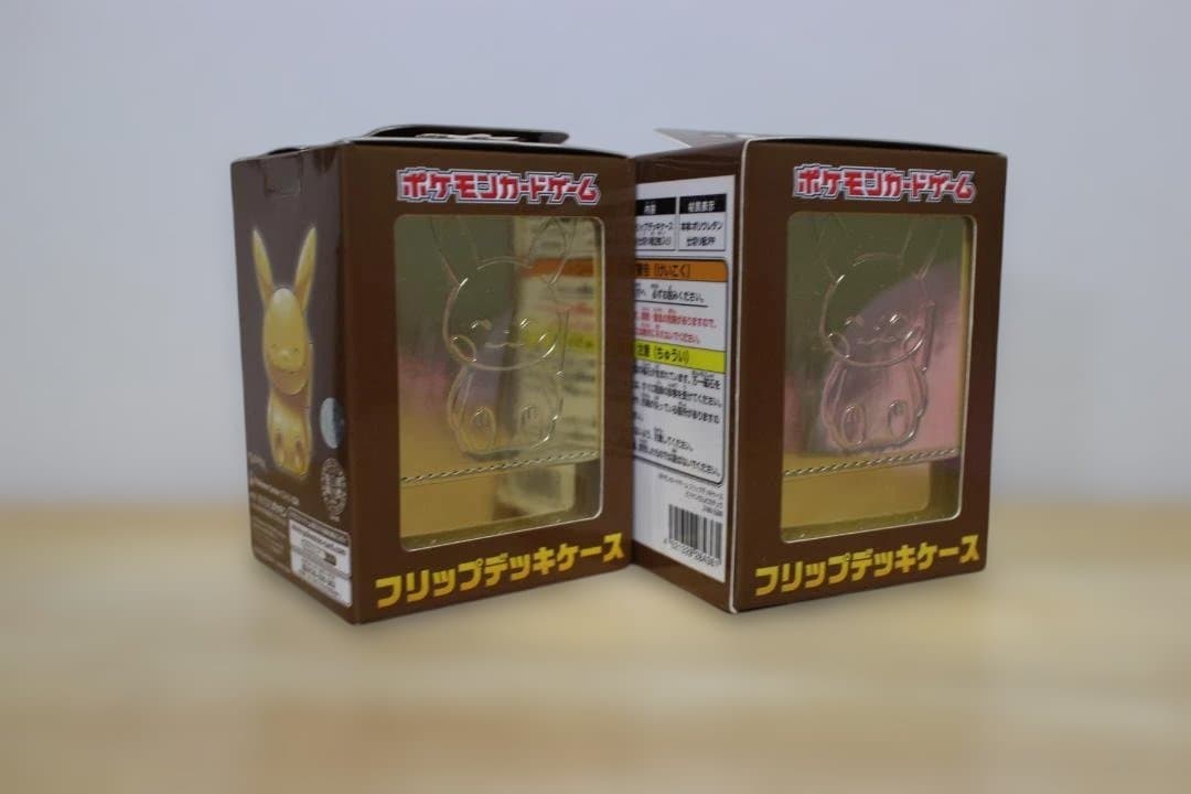 【新品】ポケモンカードゲーム フリップデッキケース ビリケンさんピカチュウ 2個