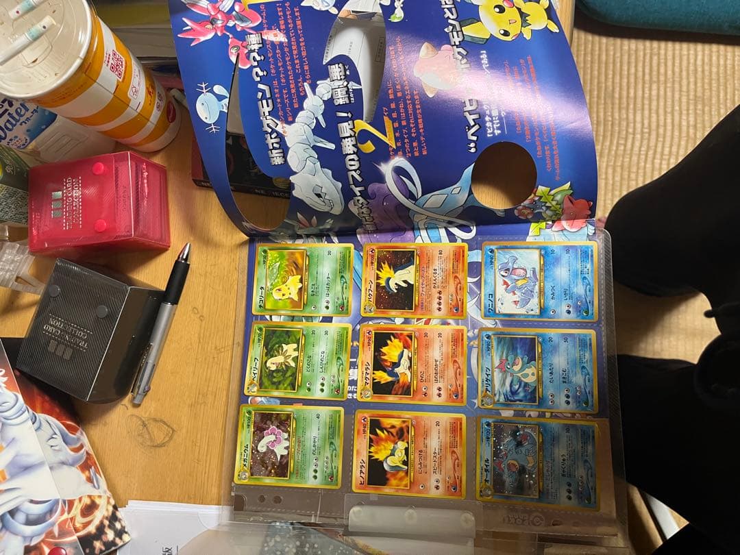 ポケモンカードと収納ボックスセット
