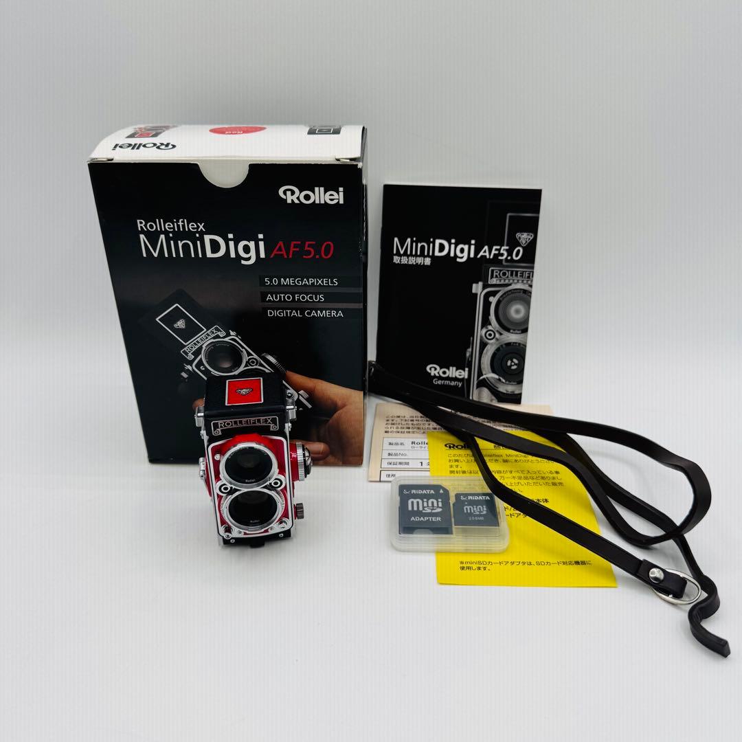【希少】ローライフレックス Rolleiflex Minidigi AF 5.0