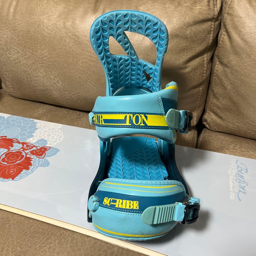 BURTON FEATHER 143 × BURTON SCRIBE M
