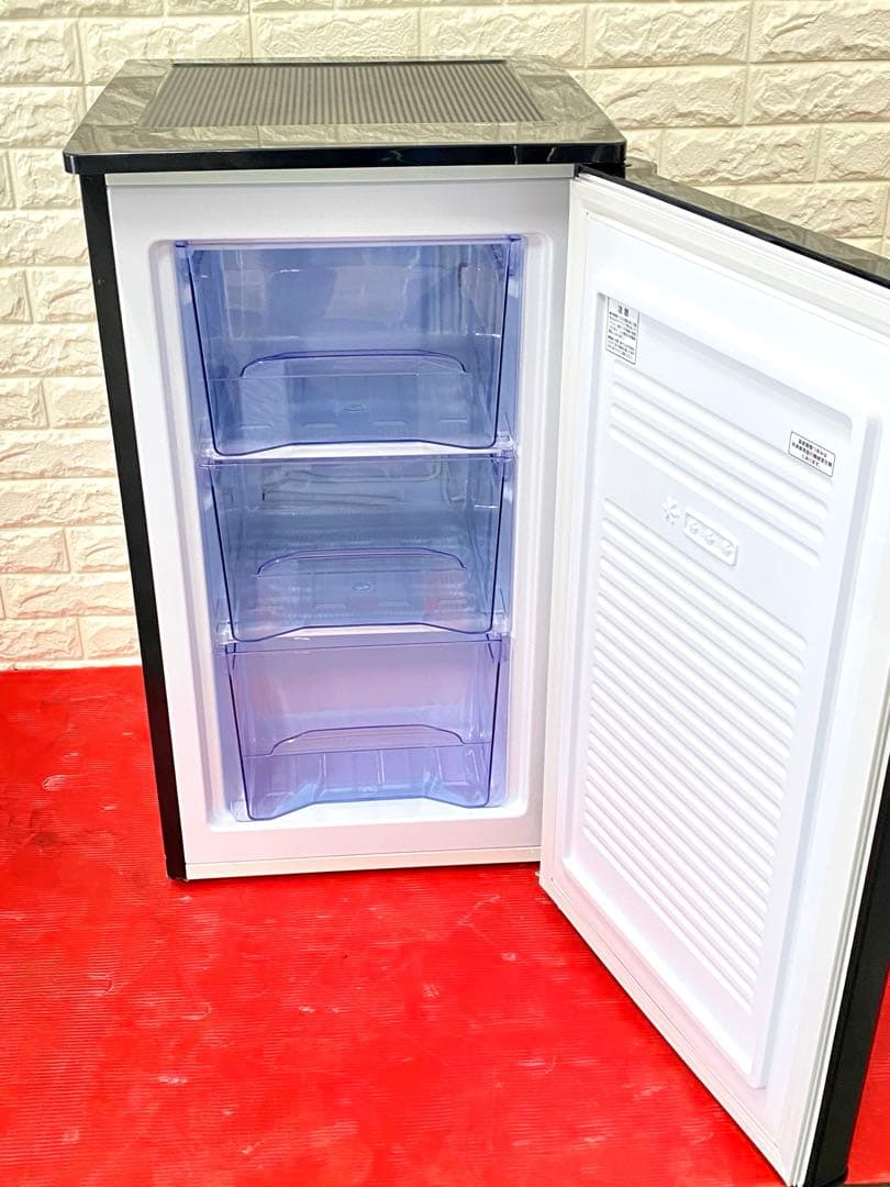 アイリスオーヤマ 2021年製 1ドア 冷凍庫 60L IUSD-6B-B