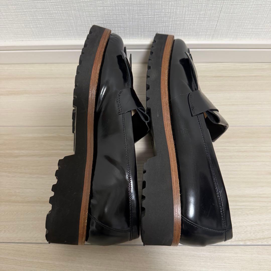 【大幅値下げ！】FABIO RUSCONI タンクソールキルト付きローファー