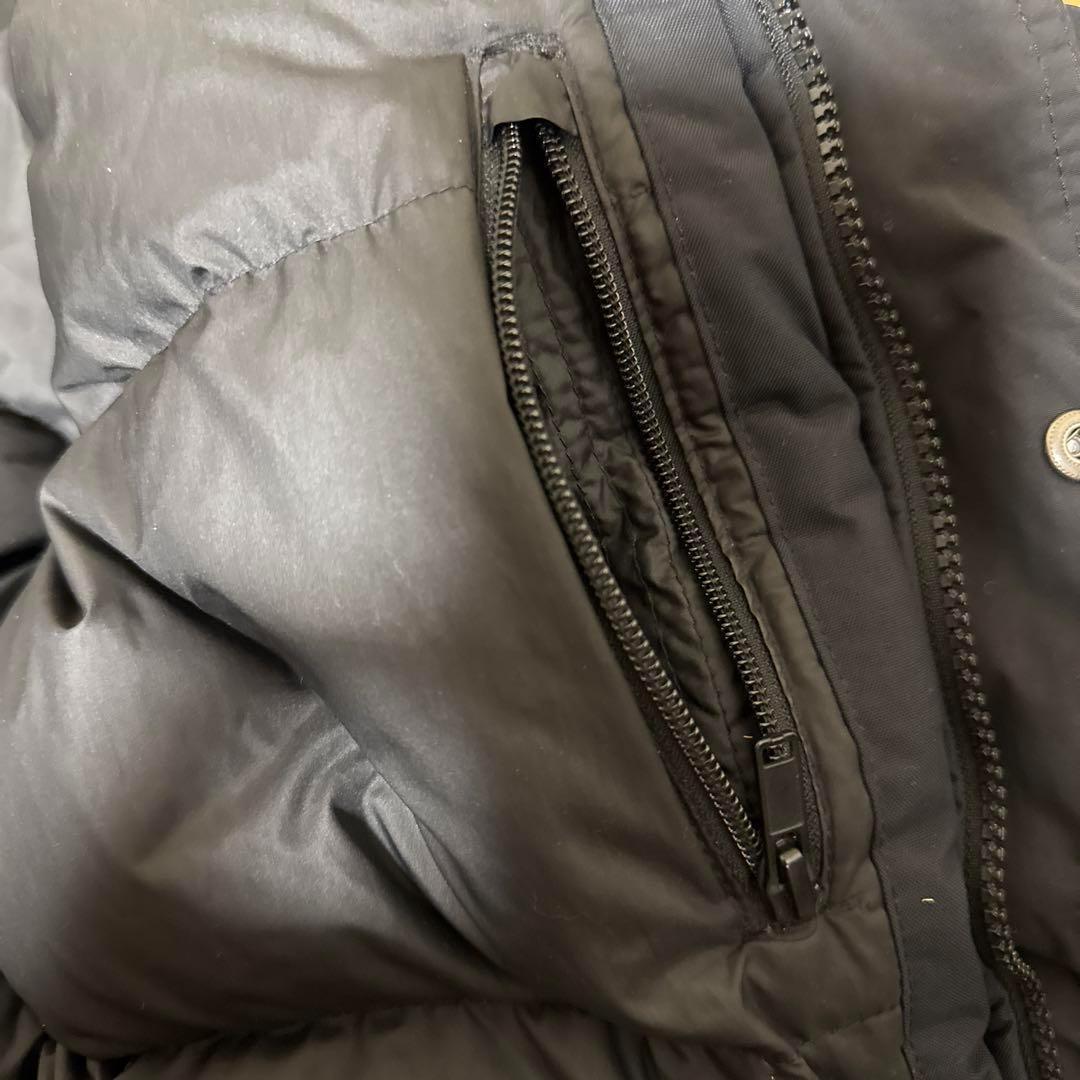 ザノースフェイス ダウンジャケット ブラック XS 550FIL DRYVENT
