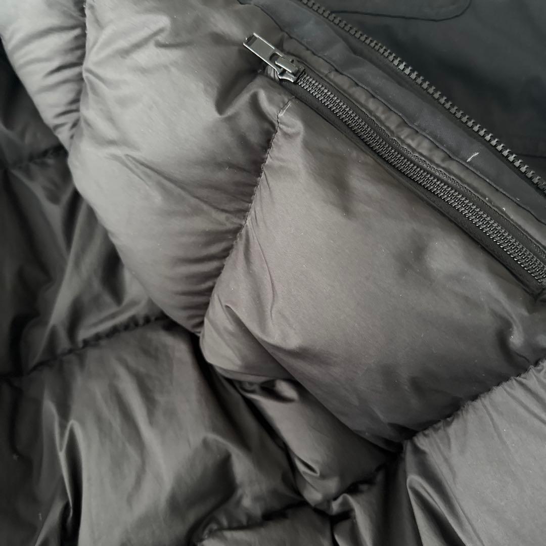 ザノースフェイス ダウンジャケット ブラック XS 550FIL DRYVENT