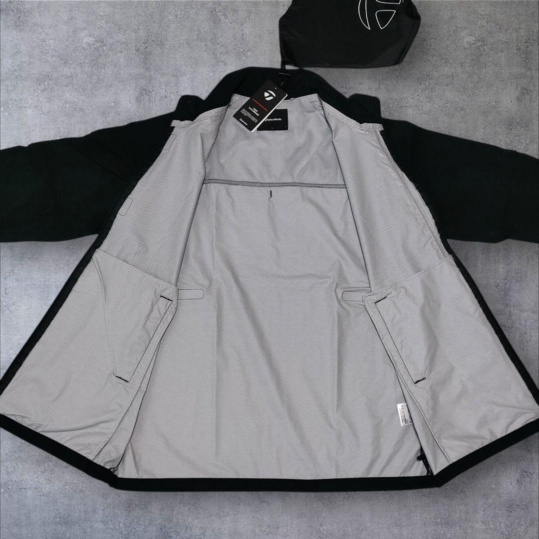 新品 TaylorMade テイラーメイド レインスーツ セットアップ 黒 L