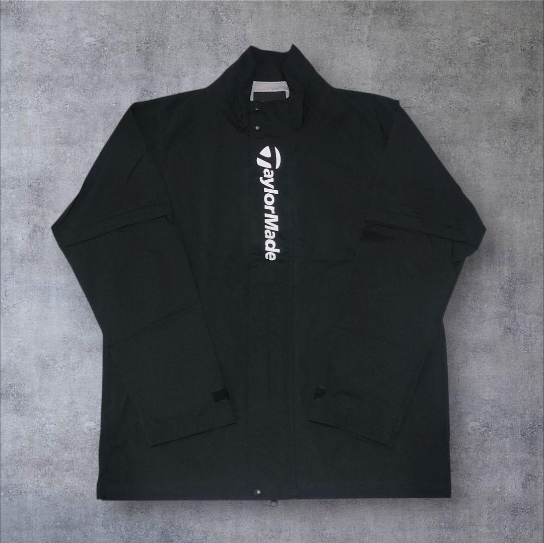 新品 TaylorMade テイラーメイド レインスーツ セットアップ 黒 L