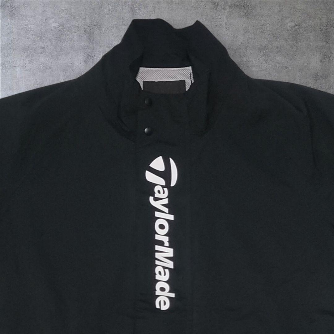 新品 TaylorMade テイラーメイド レインスーツ セットアップ 黒 L