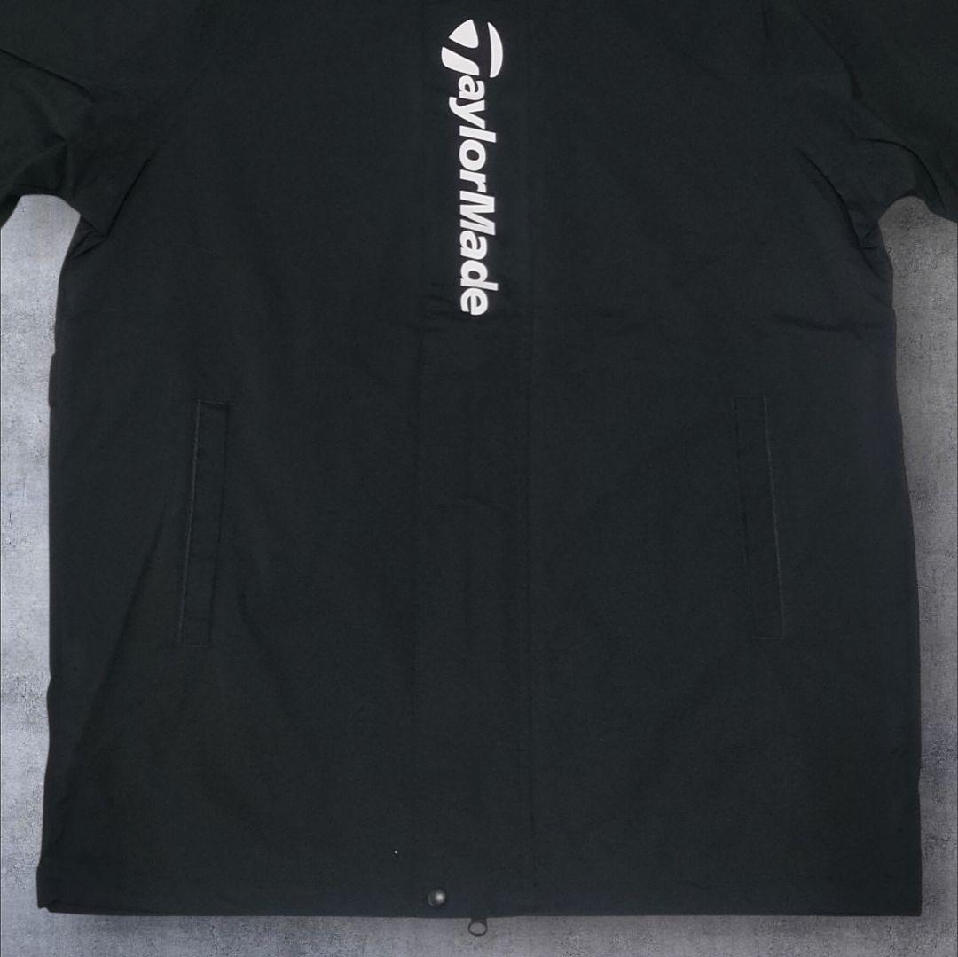 新品 TaylorMade テイラーメイド レインスーツ セットアップ 黒 L