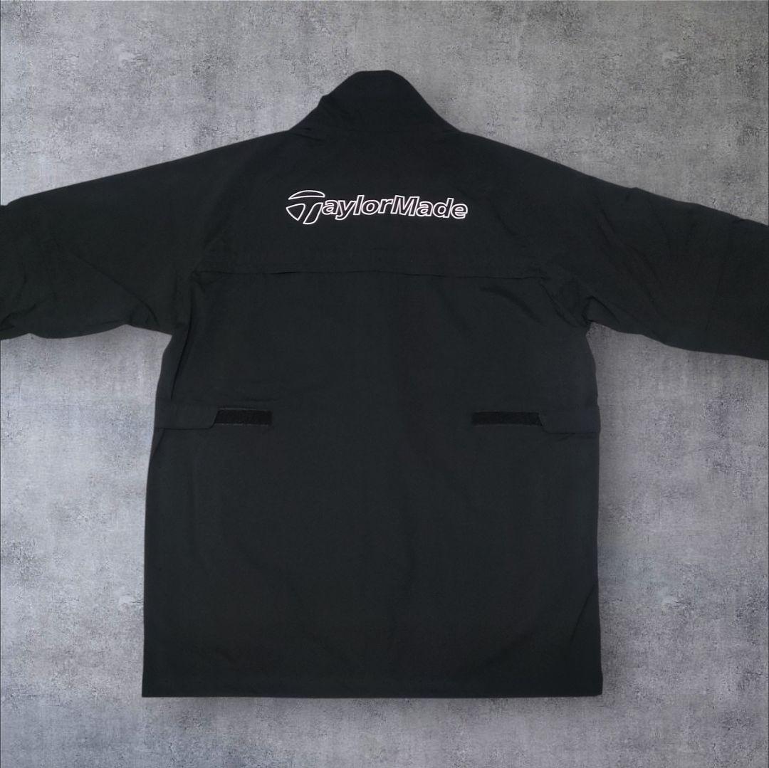 新品 TaylorMade テイラーメイド レインスーツ セットアップ 黒 L