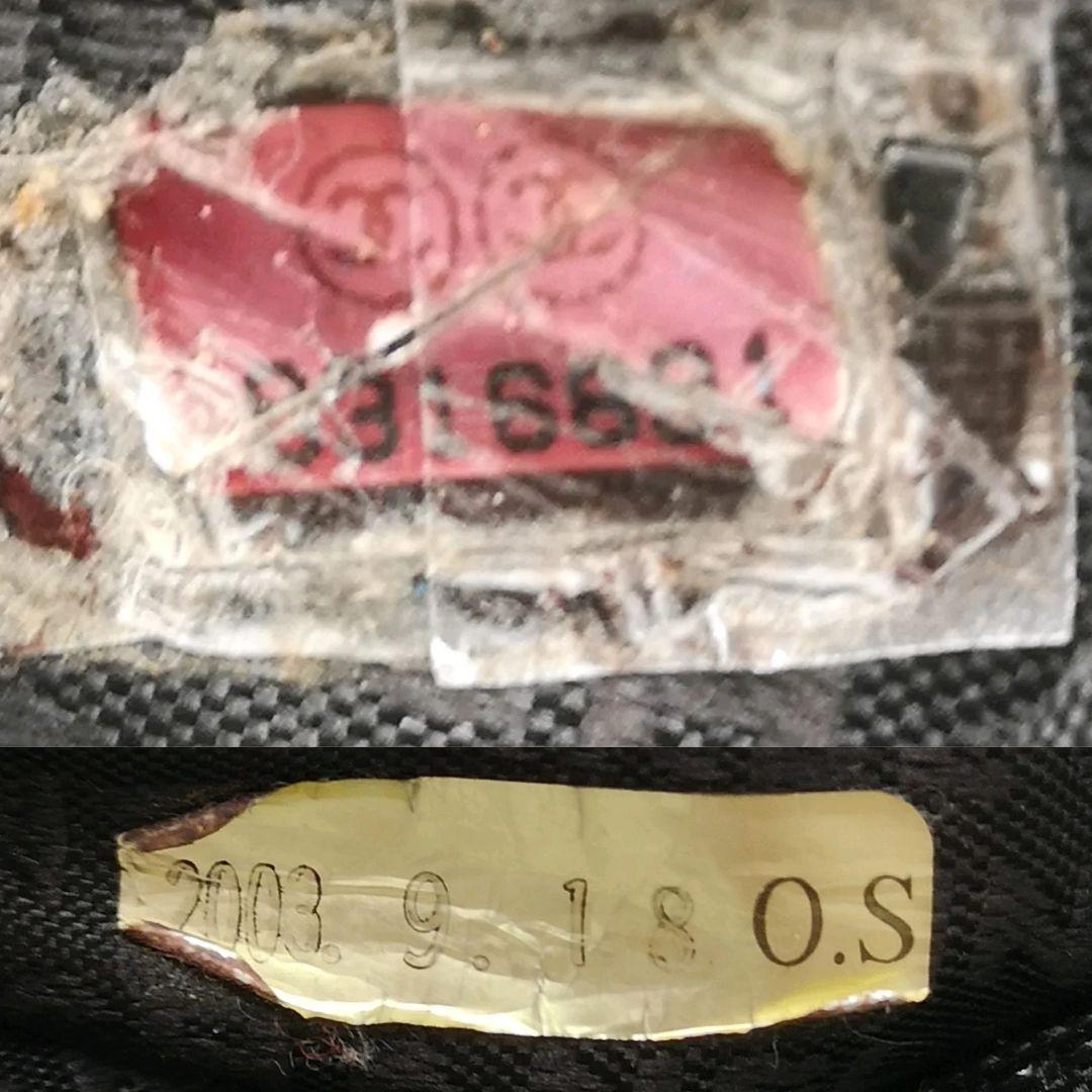 美品 シャネル チョコバー レザー ハンド バッグ 黒 イタリア製 キルティング