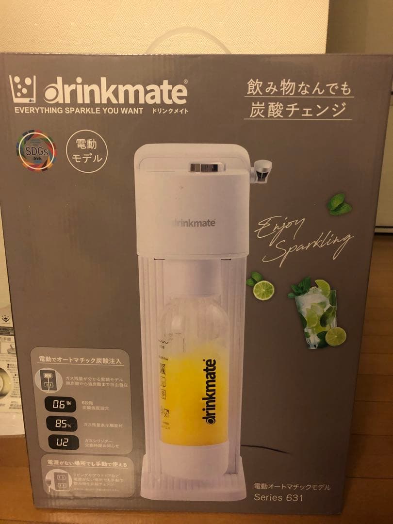 drinkmate 電動オートマチック炭酸水メーカー Series 631