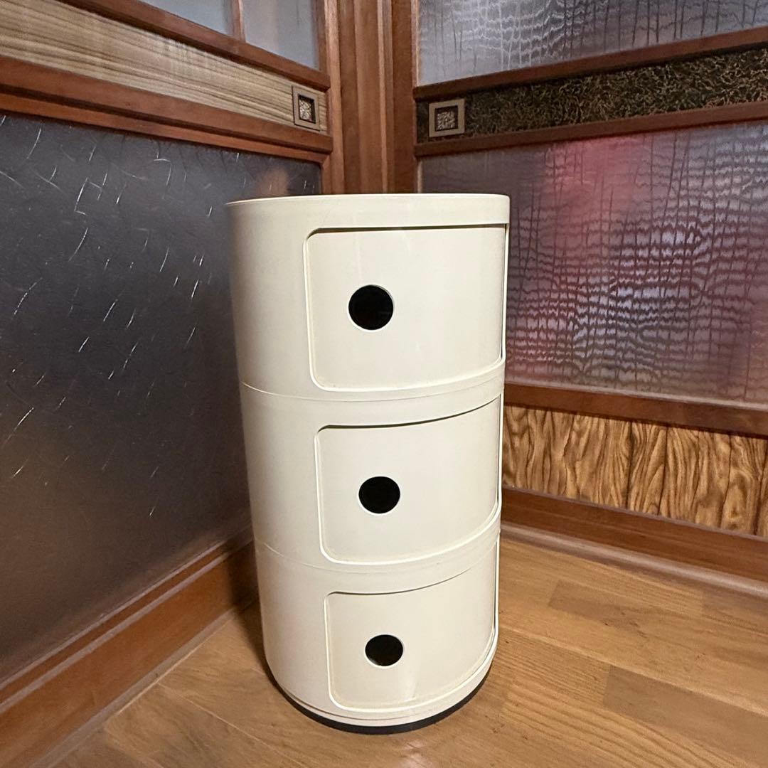 【美品】kartell COMPONIBILI コンポニビリ　三段