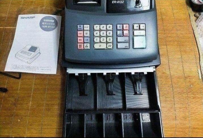 シャープレジスター　ER-A132　簡単便利特殊　送料込　008822