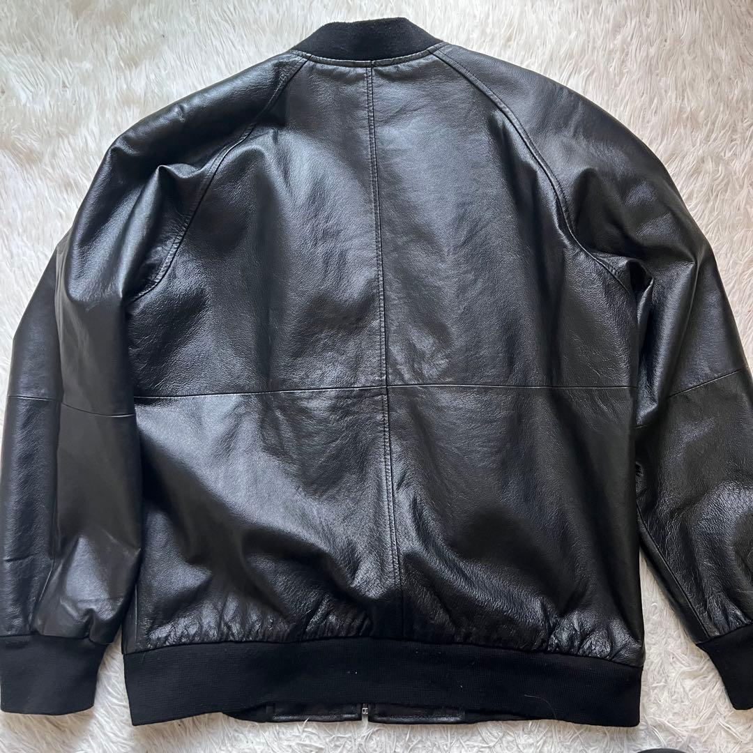 美品！！入手困難！メルセデスベンツ　レザージャケット　本革　ブラック　M
