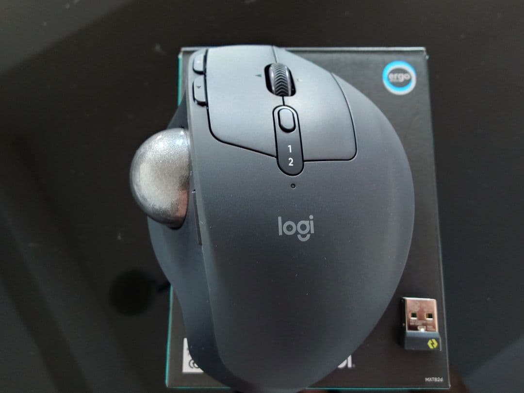 MX ERGO S ロジクール MXTB2d 静音 トラックボール マウス