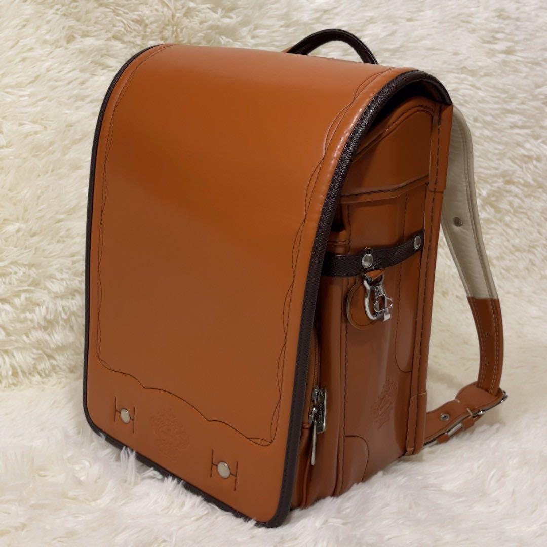 美品 オロビアンコ ランドセル キャメル ブラウン 上質 上品 最高級