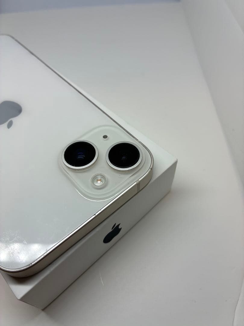 【美品】iPhone14 128G スターライト　SIMフリー　100%バッテリ