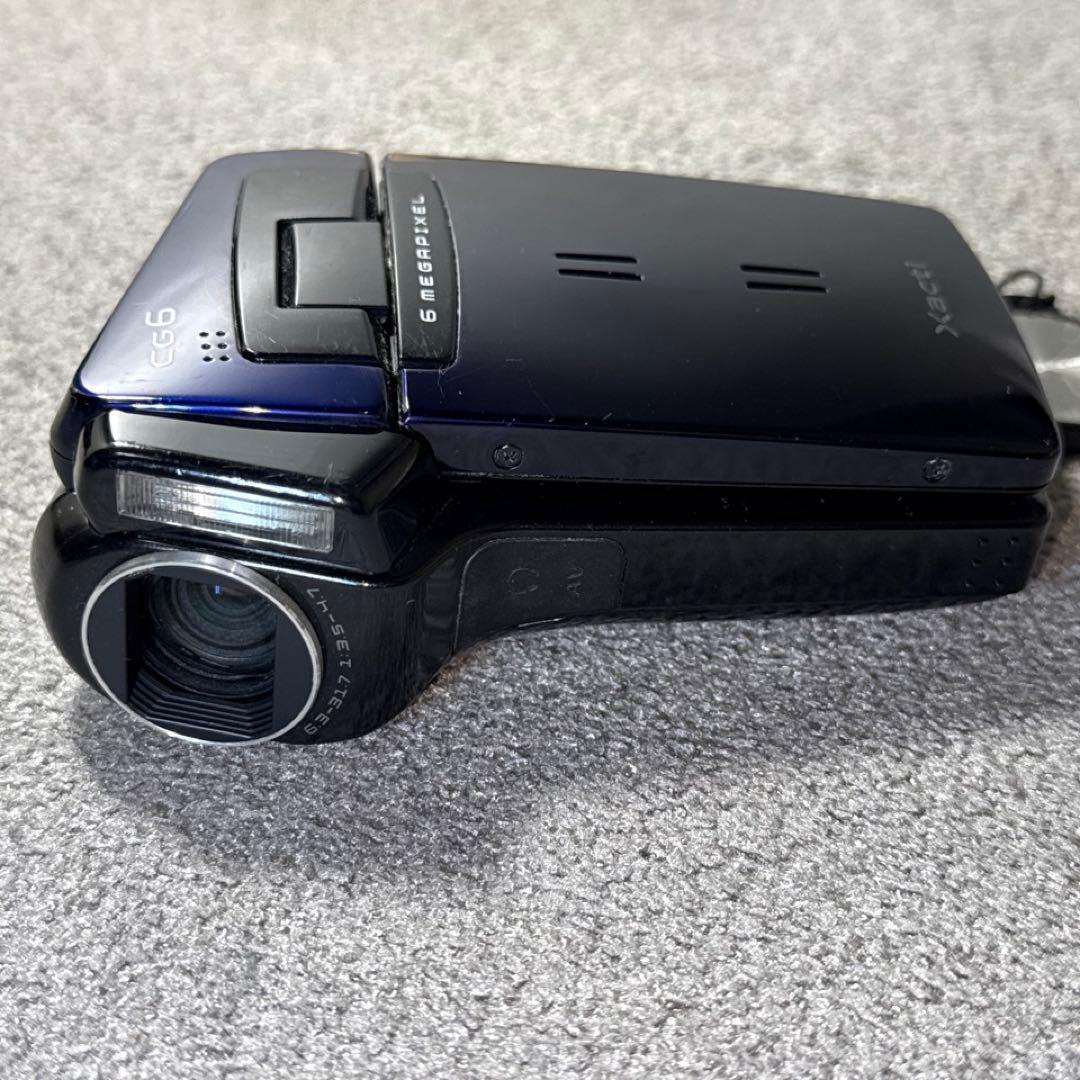 ☆動作OK SANYO Xacti DMX-CG6型 バッテリー＆SDカード付き