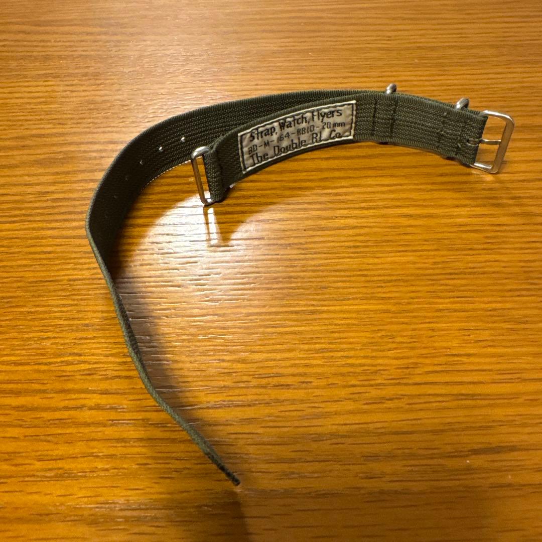 ダブルアールエル　RRL NATOベルト　2本セット　黒　カーキ　ナイロン