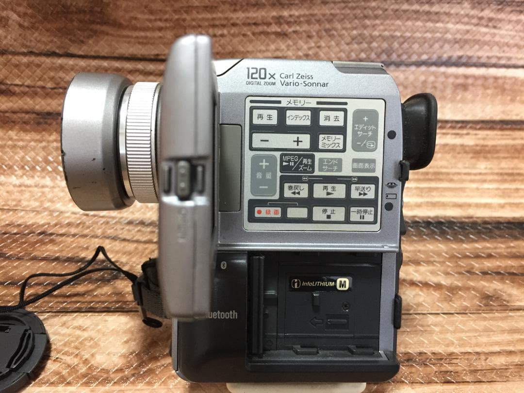 撮影再生ダビングOK　美品　SONY　DCR-PC120　付属品あり