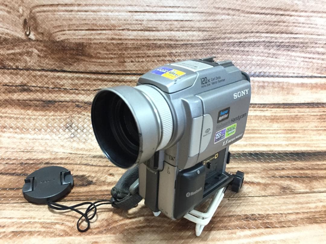 撮影再生ダビングOK　美品　SONY　DCR-PC120　付属品あり
