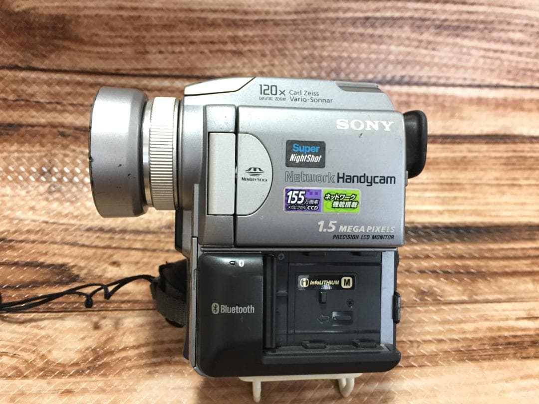 撮影再生ダビングOK　美品　SONY　DCR-PC120　付属品あり
