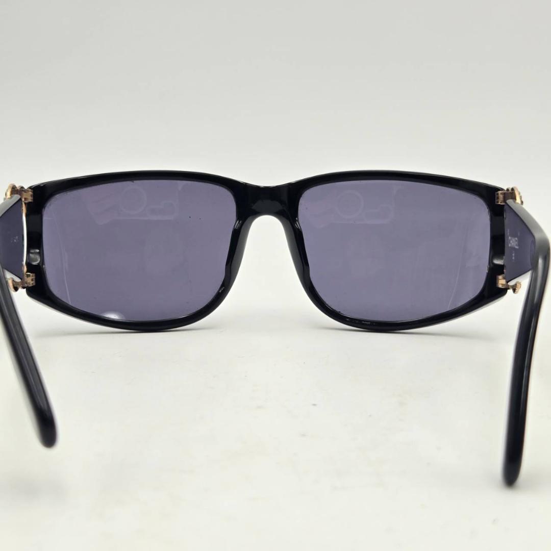 CHANEL シャネル サングラス ココマーク ラインストーン付 ケース・箱付き