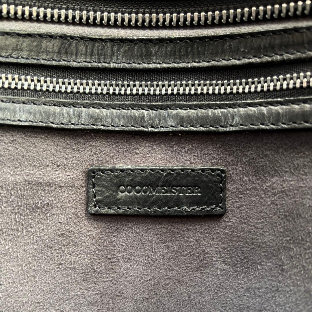 ココマイスター　マットーネガブリエル　トートバッグ　ブラック