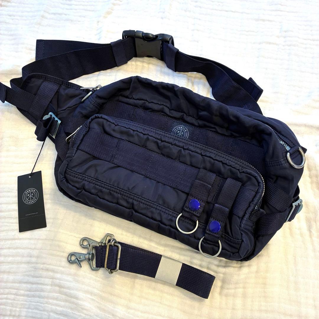 コアラ　ポータークラシック スーパーナイロン ウエストバッグ 2way