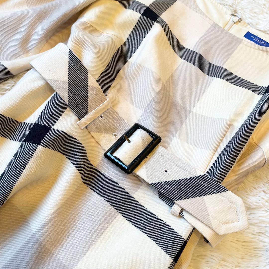 極美品✨BLUE LABEL CRESTBRIDGE ワンピース ベルト 36