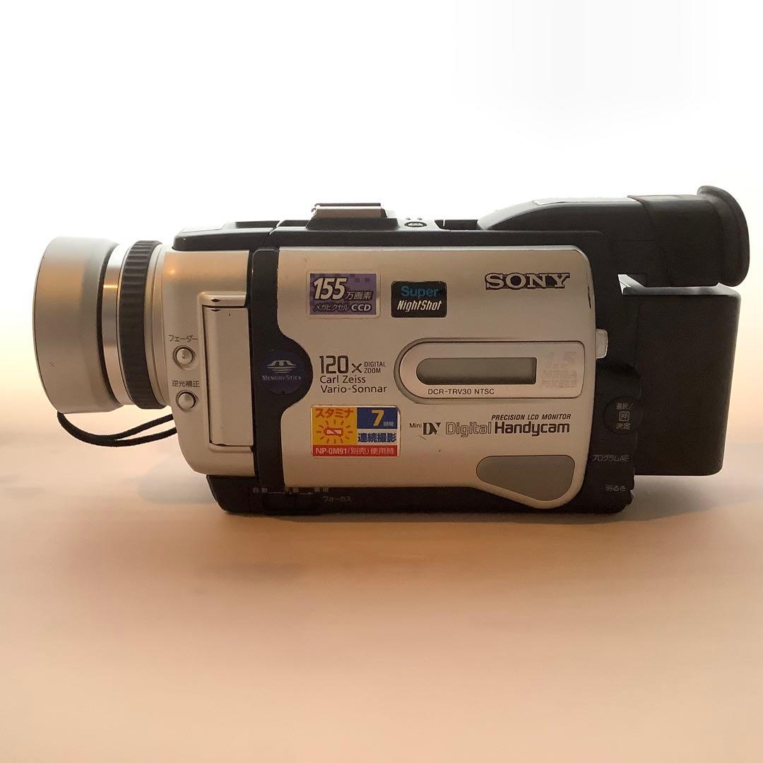 【ソニー】SONY miniDV HANDYCAM DCR-TRV30