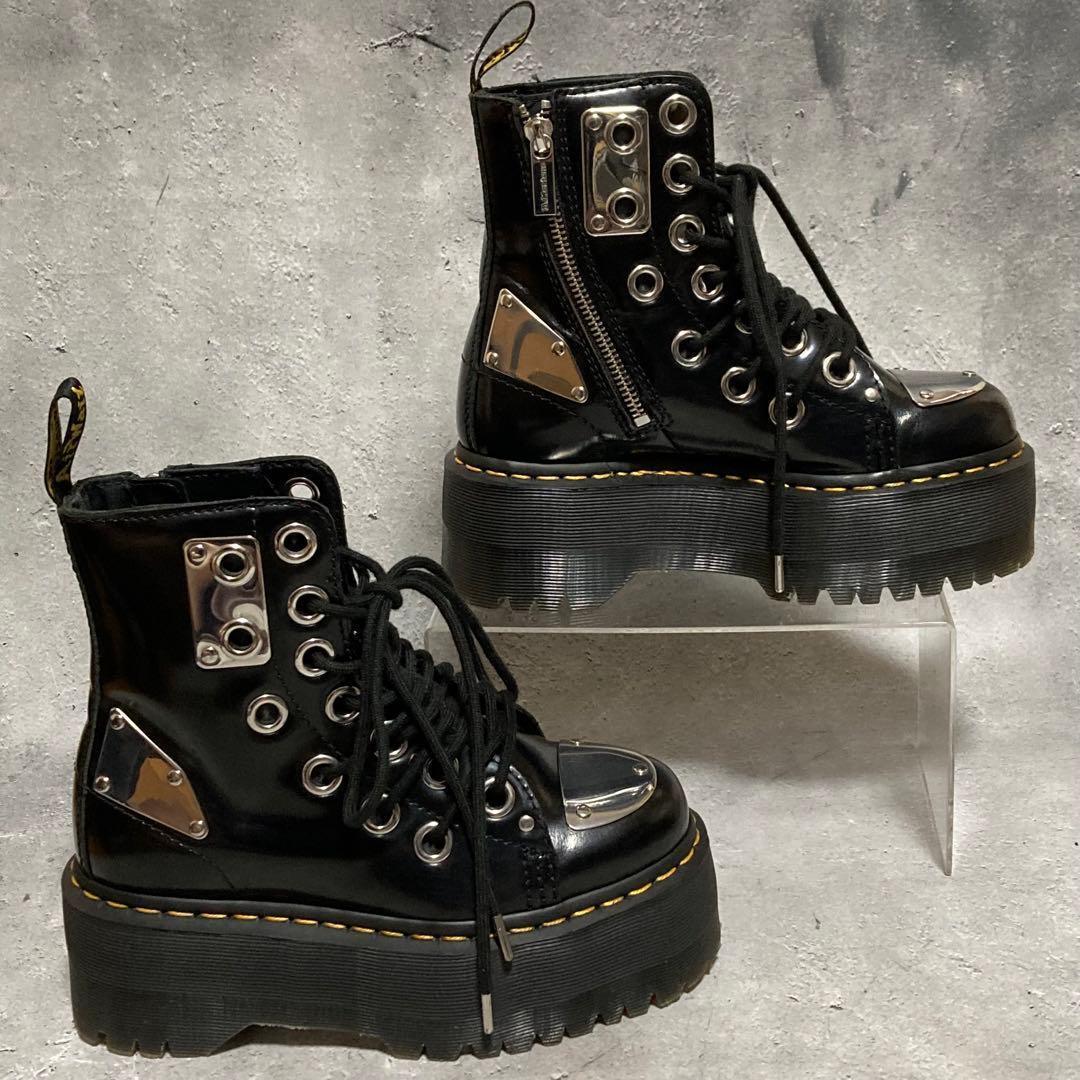 美品　ドクターマーチン　Dr.Martens　ジェイドンマックス　JADON　黒