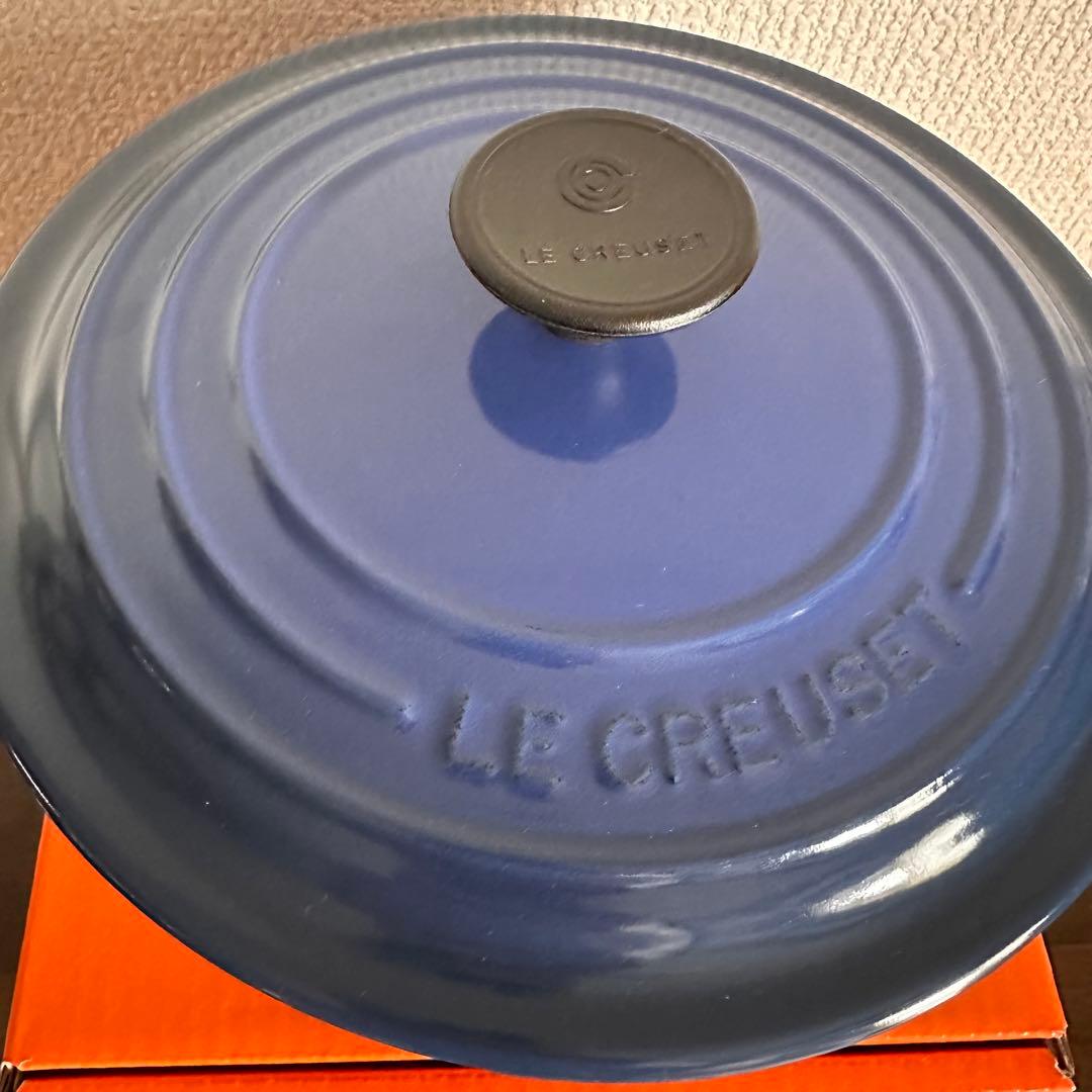 【新品】ルクルーゼ LE CREUSET ココットロンド 20 コバルト