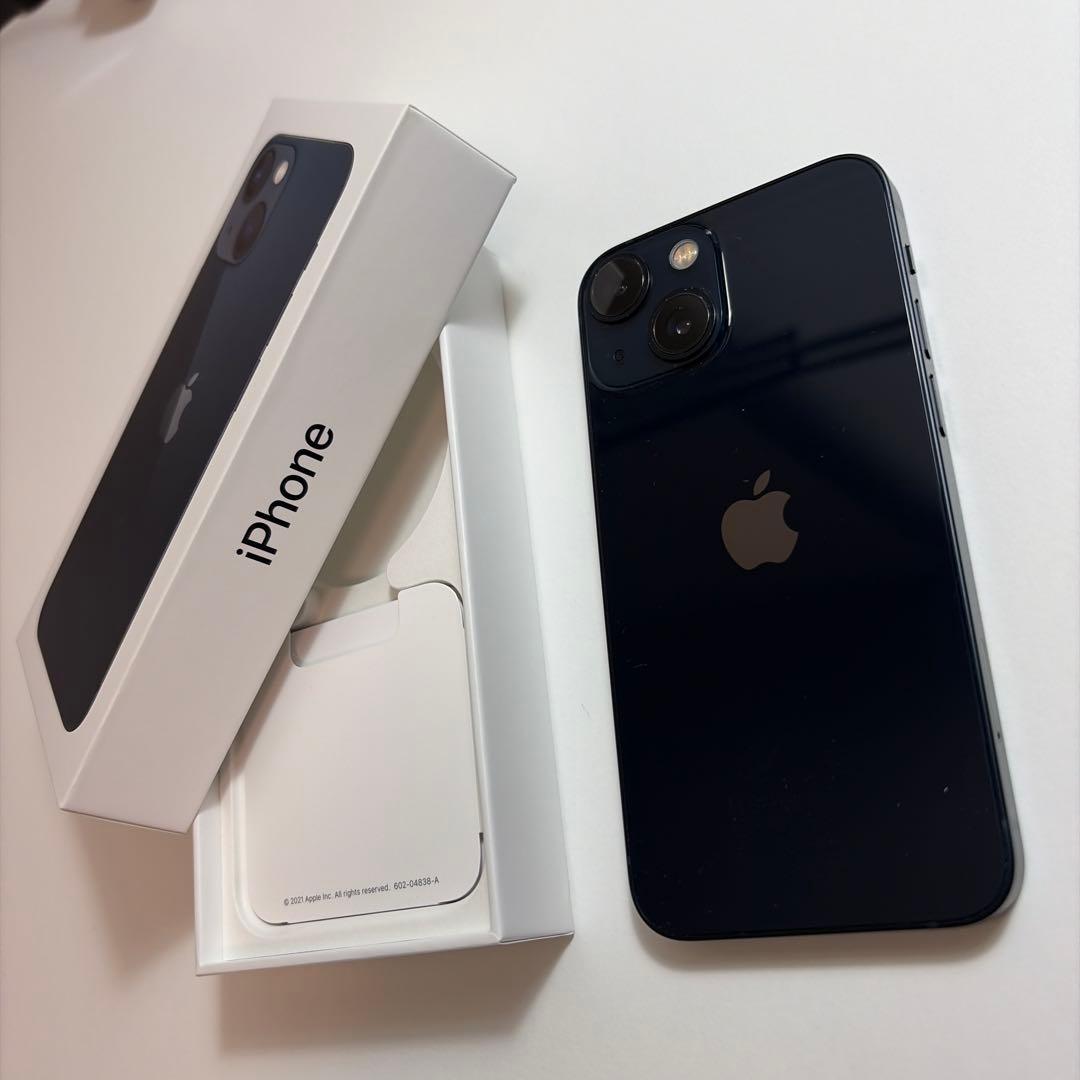 Apple iPhone 13 mini 512GB ミッドナイト 本体 箱付き