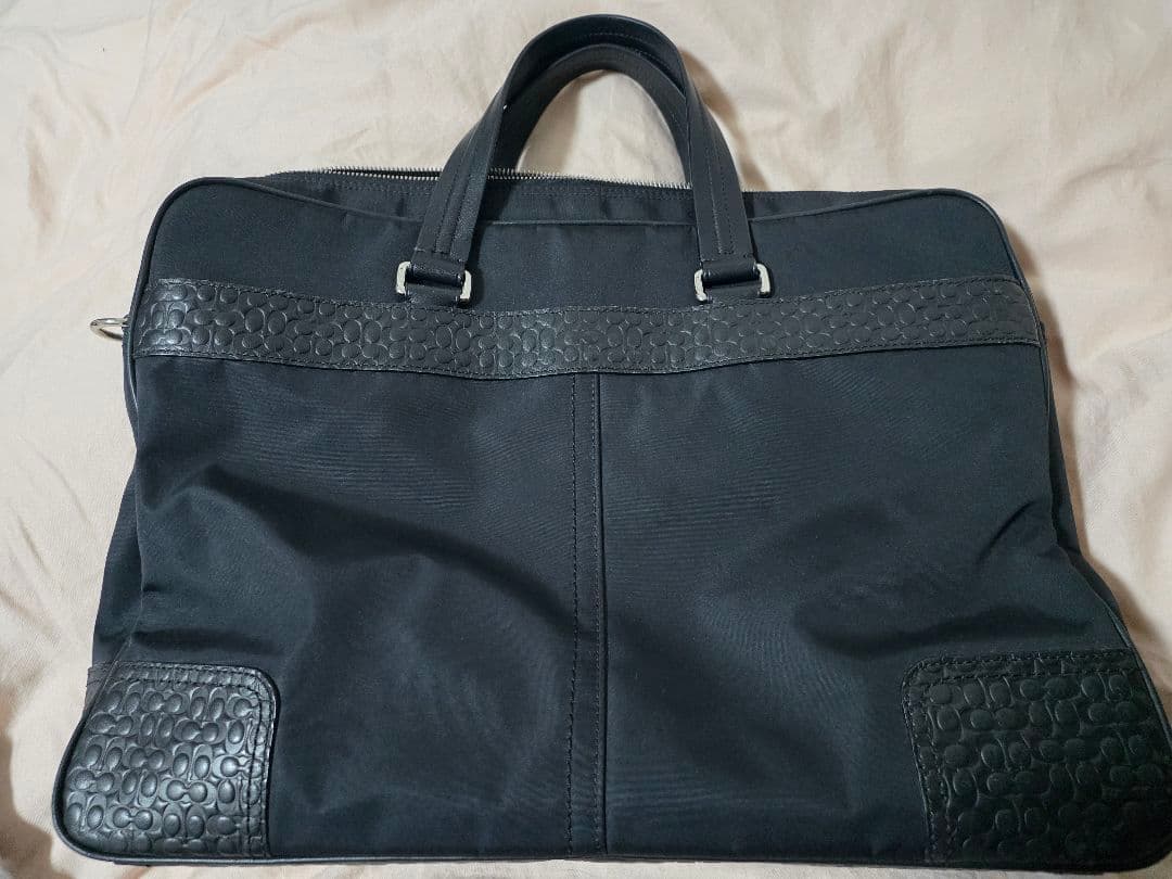 ☆COACH 2wayショルダービジネスバッグ 黒 A4