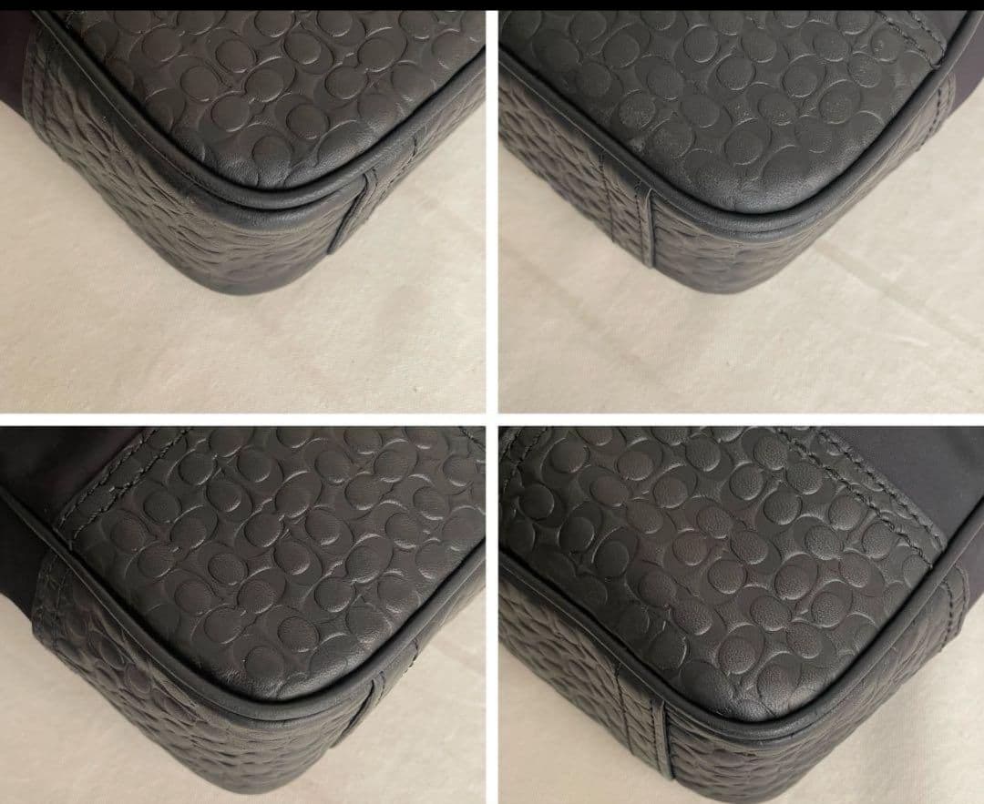 ☆COACH 2wayショルダービジネスバッグ 黒 A4