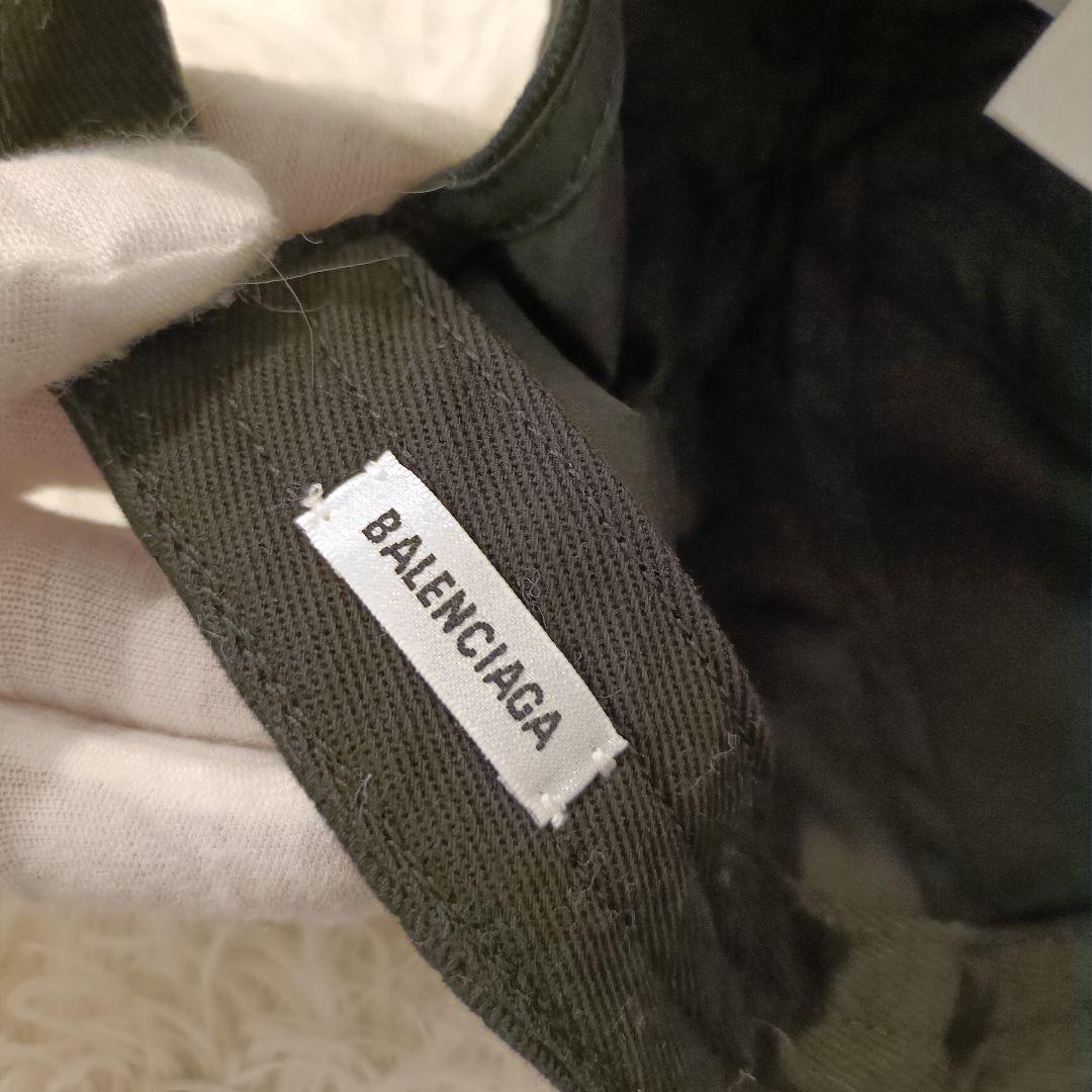 しょー様　極美品✨　BALENCIAGA Paris キャップ 黒　ブラック　バ