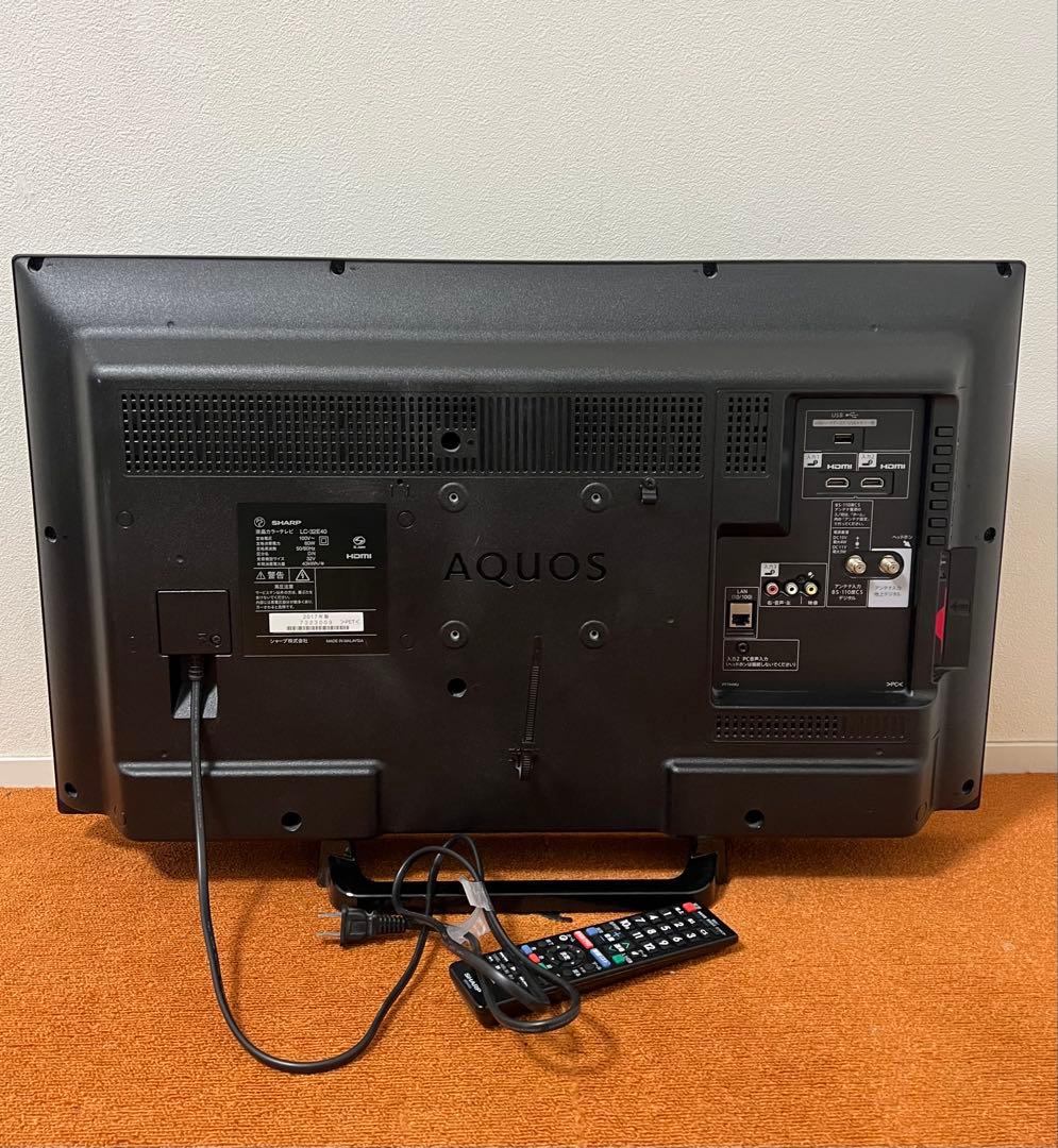 SHARP AQUOS 32V型 液晶テレビ LC-32E40